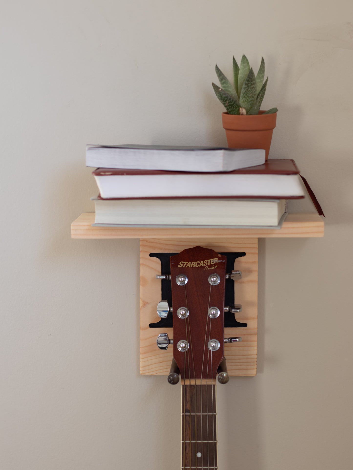 2 in 1 Shelf Guitar Wall Mount