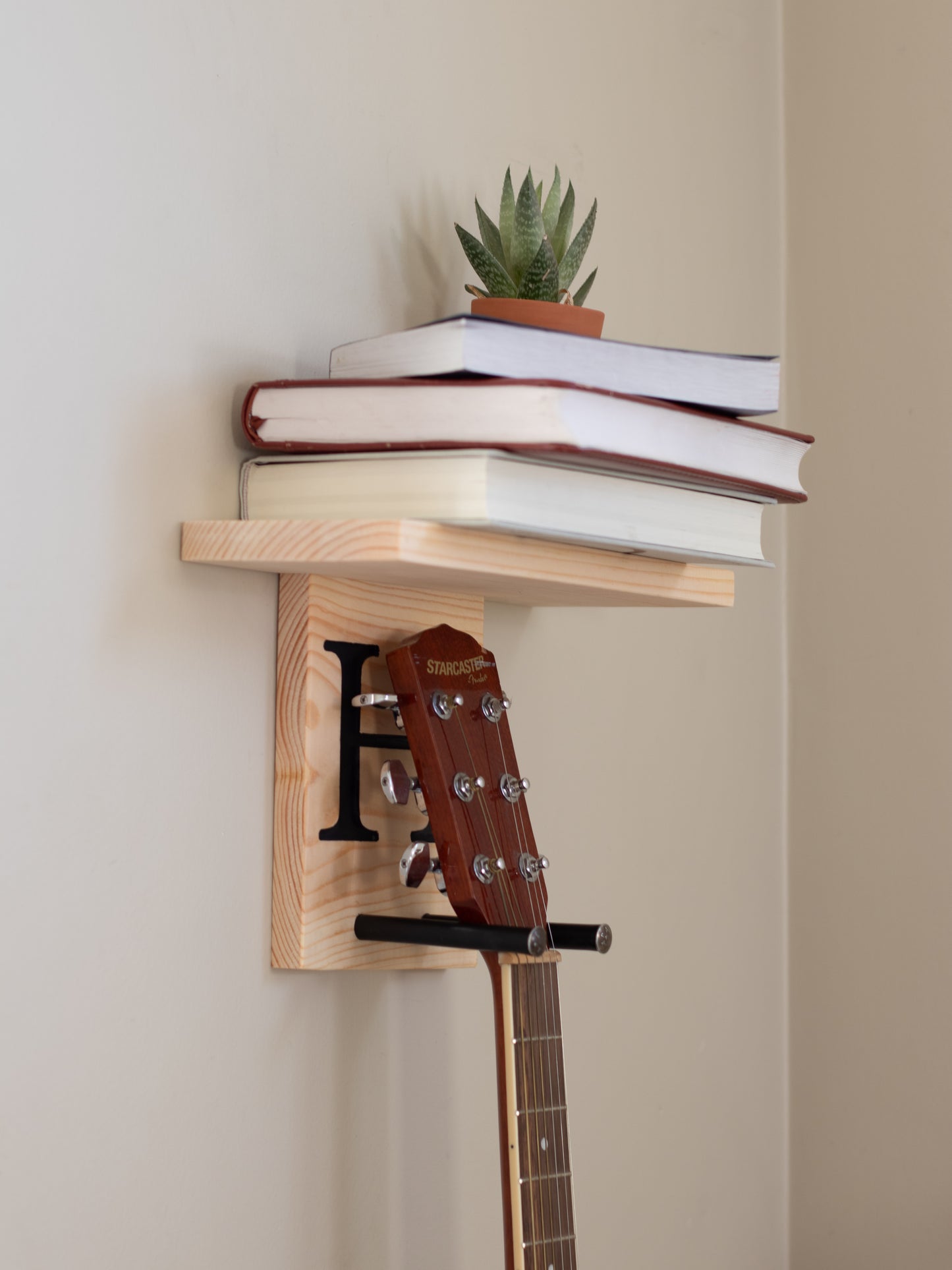 2 in 1 Shelf Guitar Wall Mount