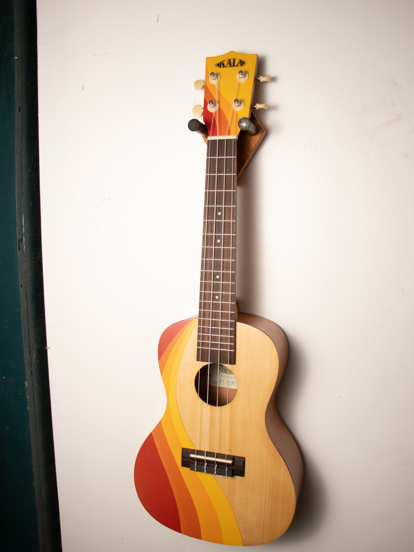 No Drill or Damage Ukulele Wall Mount