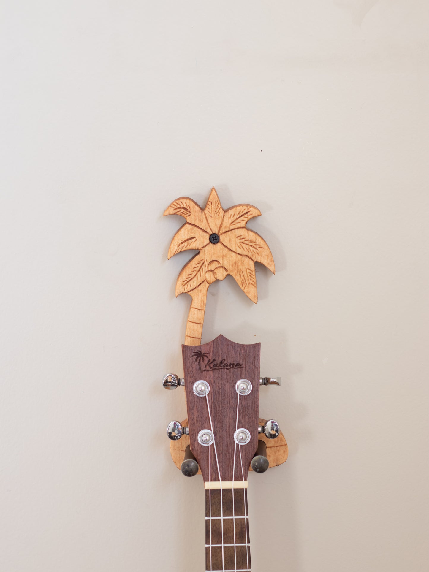 Palm Tree Ukulele Wall Mount