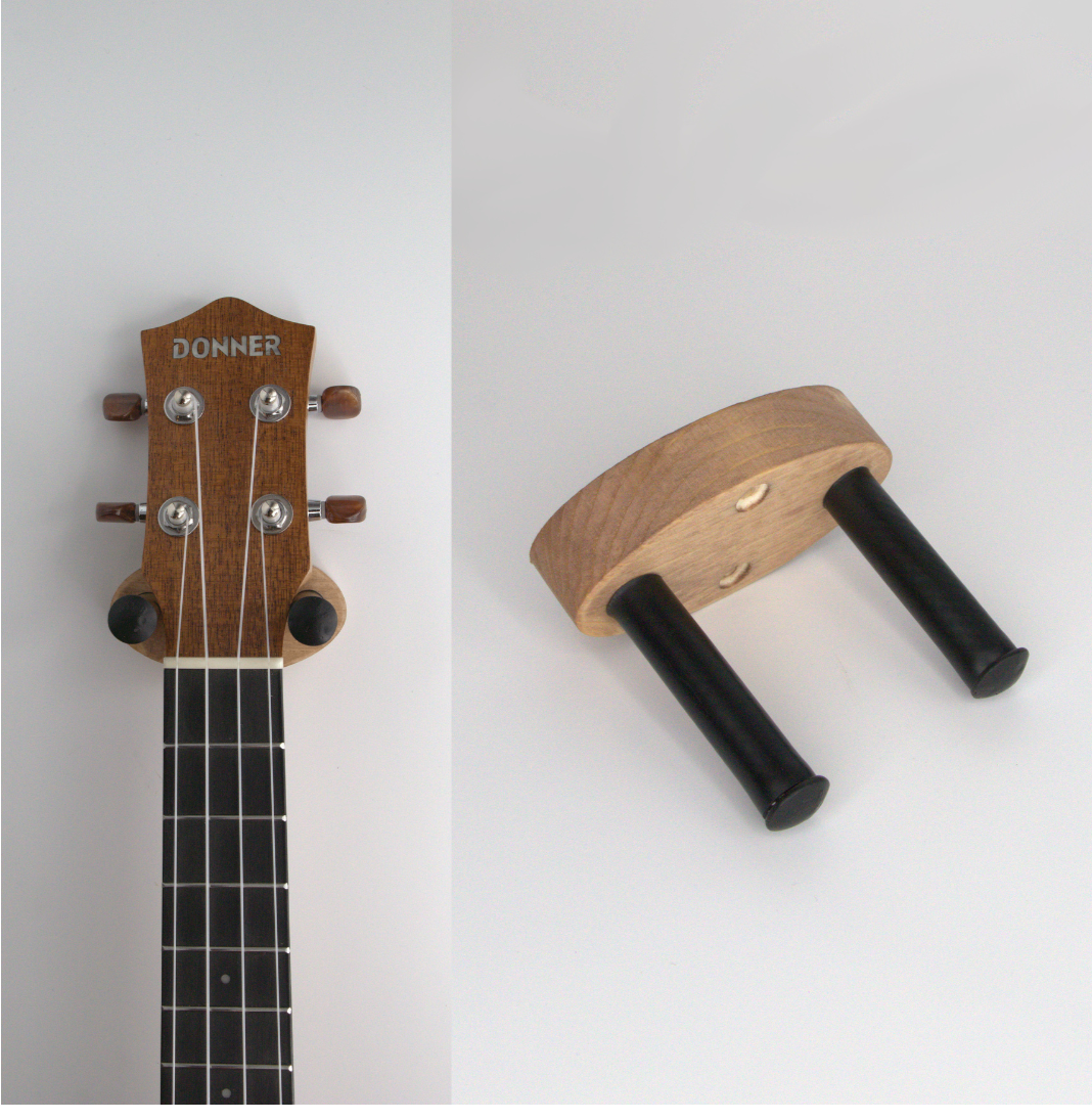 Simple Oval Ukulele Wall Mount