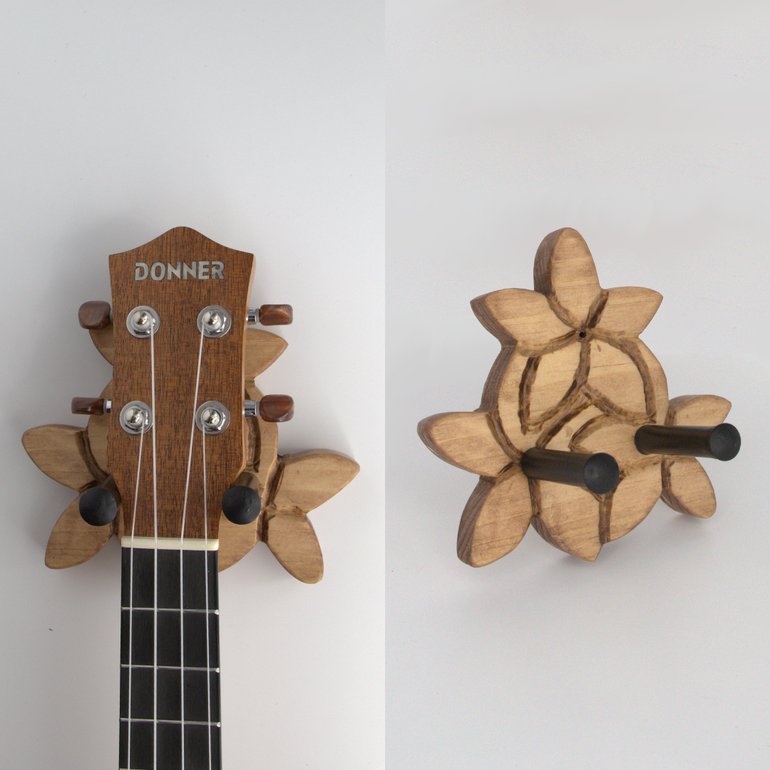 Flower Ukulele Wall Mount