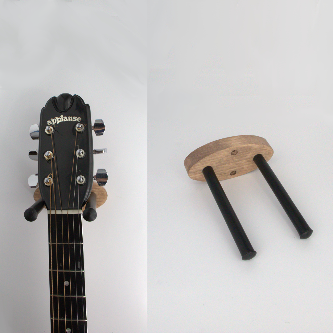 Simple Oval Guitar Wall Mount