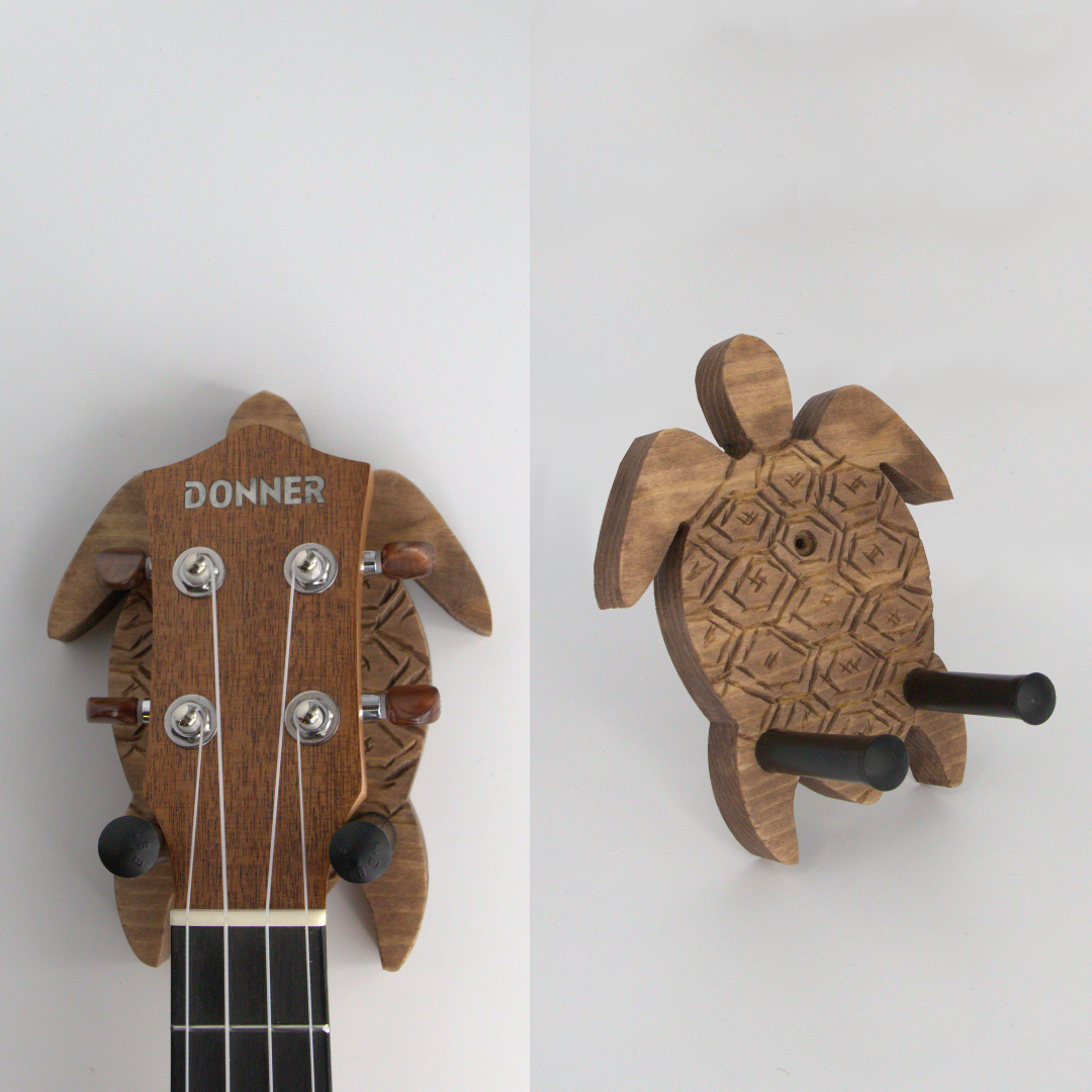 Unique Turtle Ukulele Wall Mount