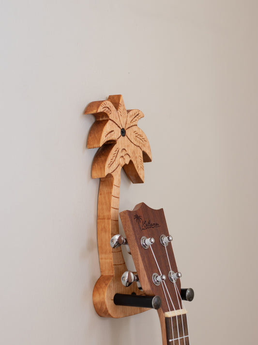 Palm Tree Ukulele Wall Mount